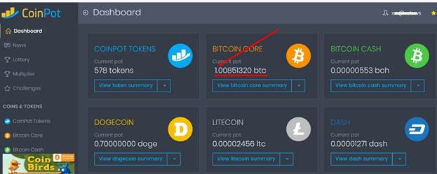 Mining bitcoin cash on coinpot тц авиапарк обмен валют